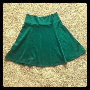 Cute emerald skirt